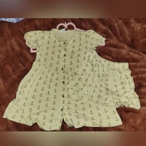 Kate Quinn Yellow Anchor Dress With Shorts